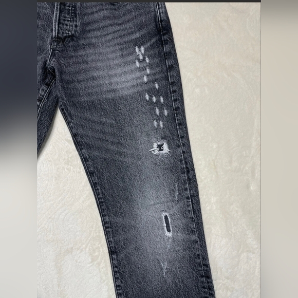 Ovadia and Sons NY men's straight taper jeans 003 32 stonewash jeans - Picture 3 of 11